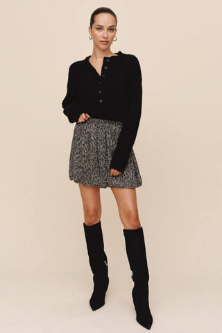 Bella Dahl Leopard Bubble Skirt