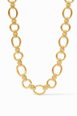 Portofino Link Necklace-Gold-OS