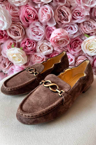 Alison Chocolate Suede