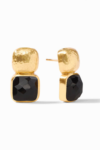 Catalina Earring Obsidian Black