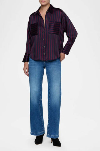 L'Agence Eliora Stripe Blouse