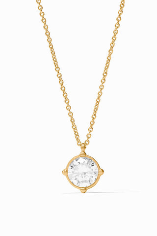 Honeybee Solitaire Necklace Cubic Zirconia