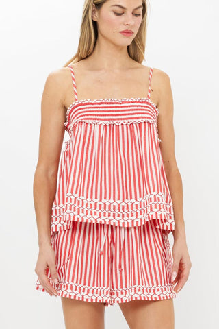 Sadie Top Red