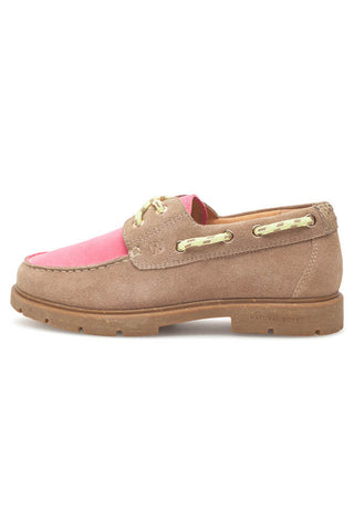 Woden Johanne Tricolor Sneaker Taupe Multi