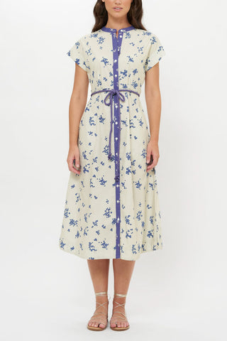 Midi Shirt Dress Alyssum Cream