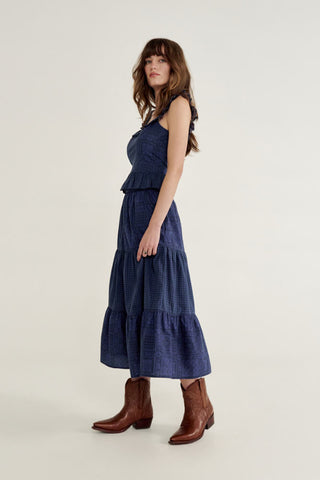 Tecovas Lynn Saddle Cowhide