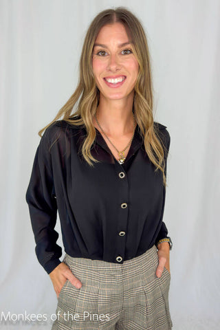 Jersey Jewel Blouse