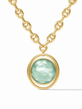 Laguna Statement Necklace Aquamarine