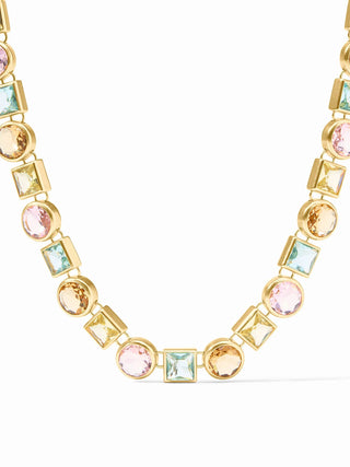 Jolie Tennis Necklace Multi Stone