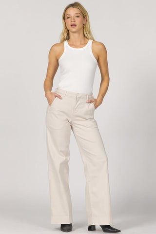 Dear John Brandy Trouser Whitecap Grey