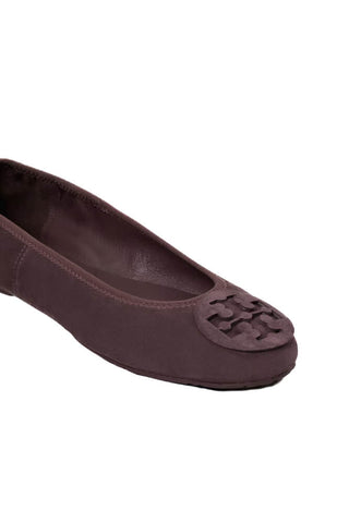 Tory Burch Reva Ballet Smoky Plum