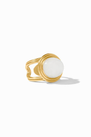Portofino Statement Ring-White Jade-OS