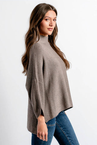 Boho Sweater Heather Brown