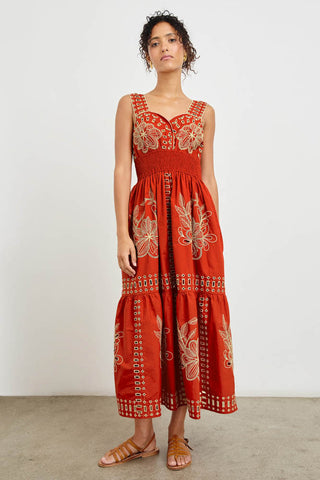 Rails Fawn Dress Terracotta