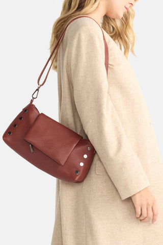 Hammitt VIP Satchel Baroque Brown