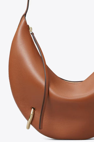Pierced Crossbody Bag Aged Tan