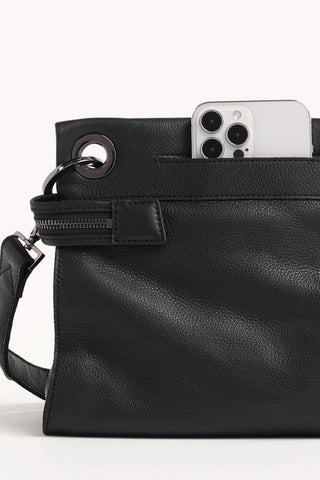 Hammitt Tony Signature Medium Black Gunmetal