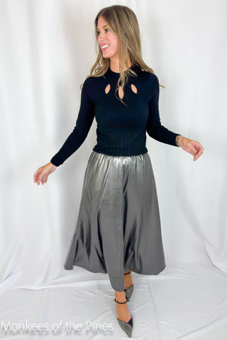 Metallic Skirt