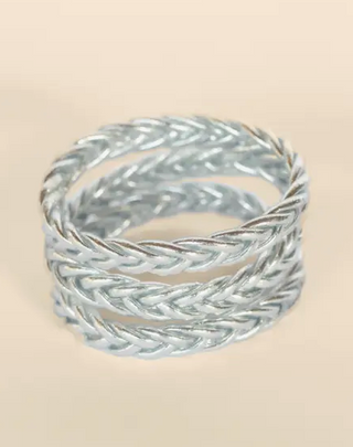 ShanShan Braided Bracelet Silver