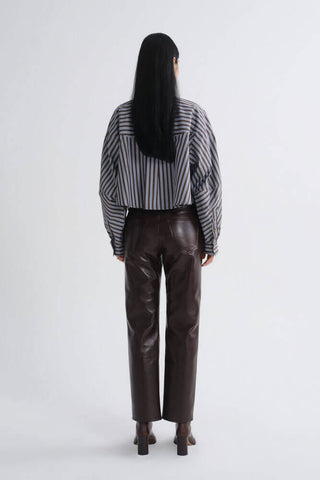 Agolde Agnes Blouse Stripe