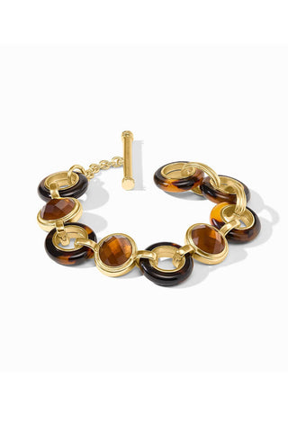 Julie Vos Carnaby Stone Bracelet Tortoise