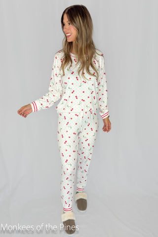 PJ Set Peachy Sets Ivory