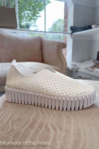 Ilse Jacobsen Shimmer White Platform