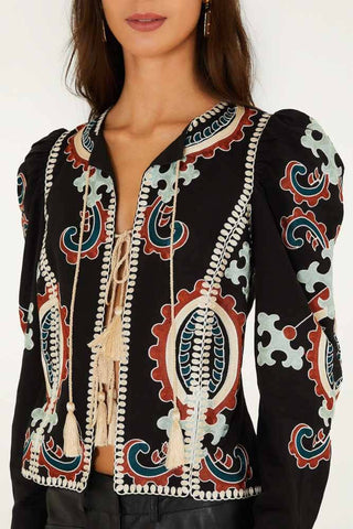 Farm Rio Fantasy Top Multicolor