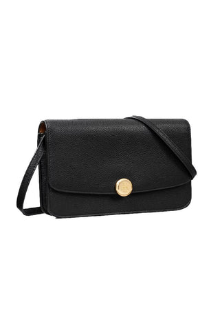 Tory Burch Romy Flap Crossbody Black