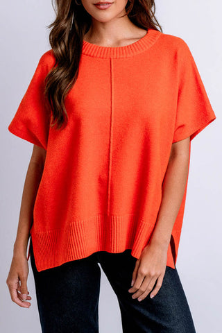 Caroline Top Flame Orange