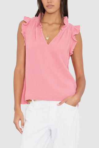 Bex Top Faded Rose