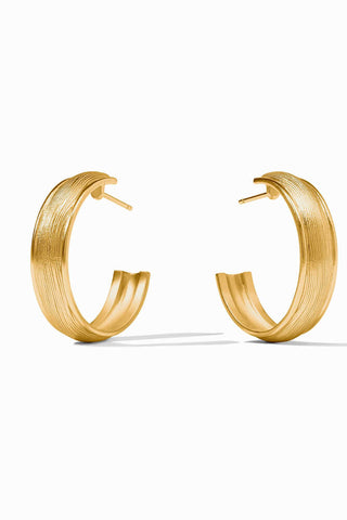 Cobblestone Hoop Gold-M