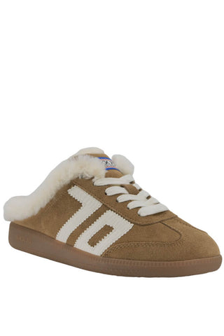 Back 70 Easter Slide Tobacco White Shearling