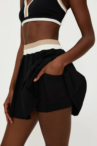 Beach Riot Irina Skirt Sandshell Colorblock