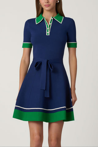 Shoshanna Bennett Dress Navy