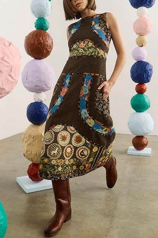Hunter Bell Moira Dress High Country Tweed