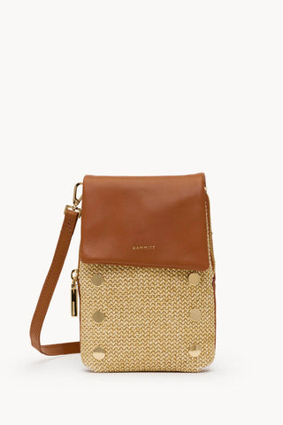 Hammitt VIP Mobile Cocoa Raffia