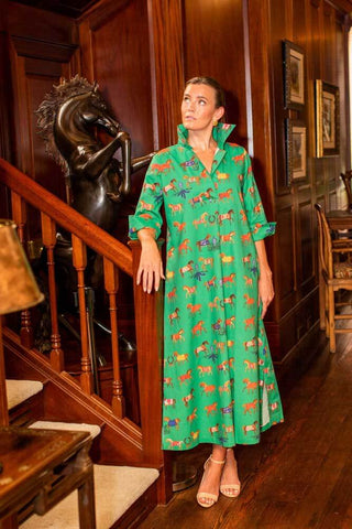 High Horse Shirt Dress Long