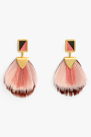Brackish Megan Bezel Drop Earring