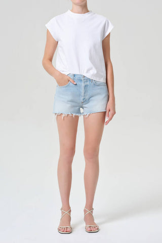 Agolde Parker Short Comeback Vintage Cutoff