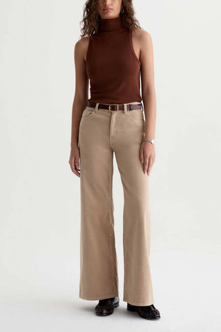 AG Saige Wide Leg Studio Tan