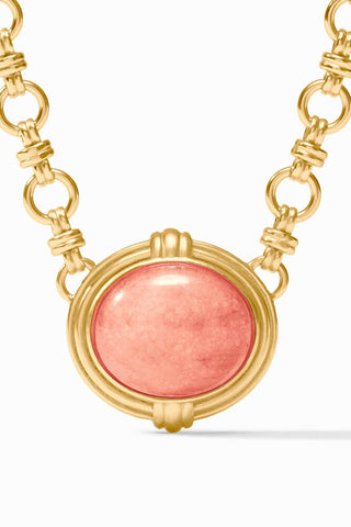 Portofino Demi Necklace-Melon Jade-OS