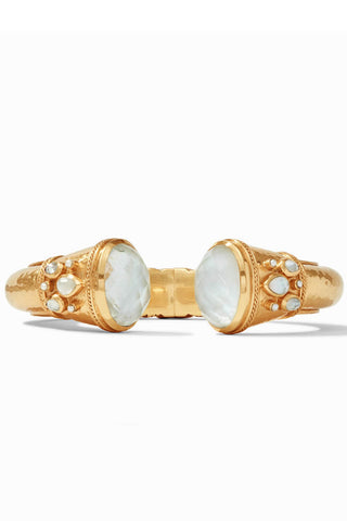Cannes Cuff Iridescent Clear Crystal
