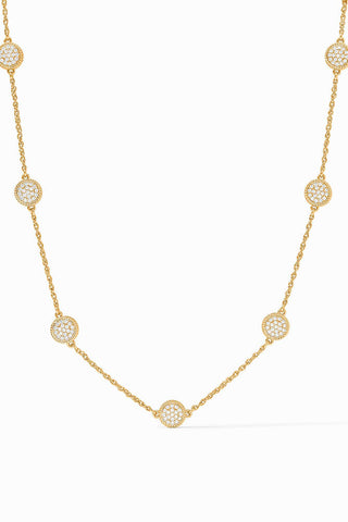 Windsor Delicate Necklace Pave CZ