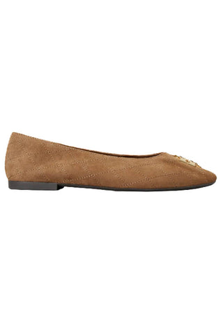 Tory Burch Charlie Quilted Ballet Peanut