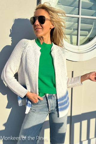 Wooden Ships Sunrise Chunky Cardigan