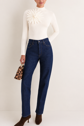 Farm Rio Flower Top Off White