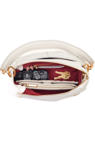 Hammitt Bryant Medium Calla Lily White