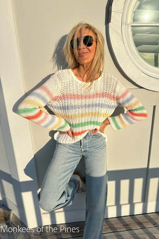 Wooden Ships Ariel Striped Chunky Top